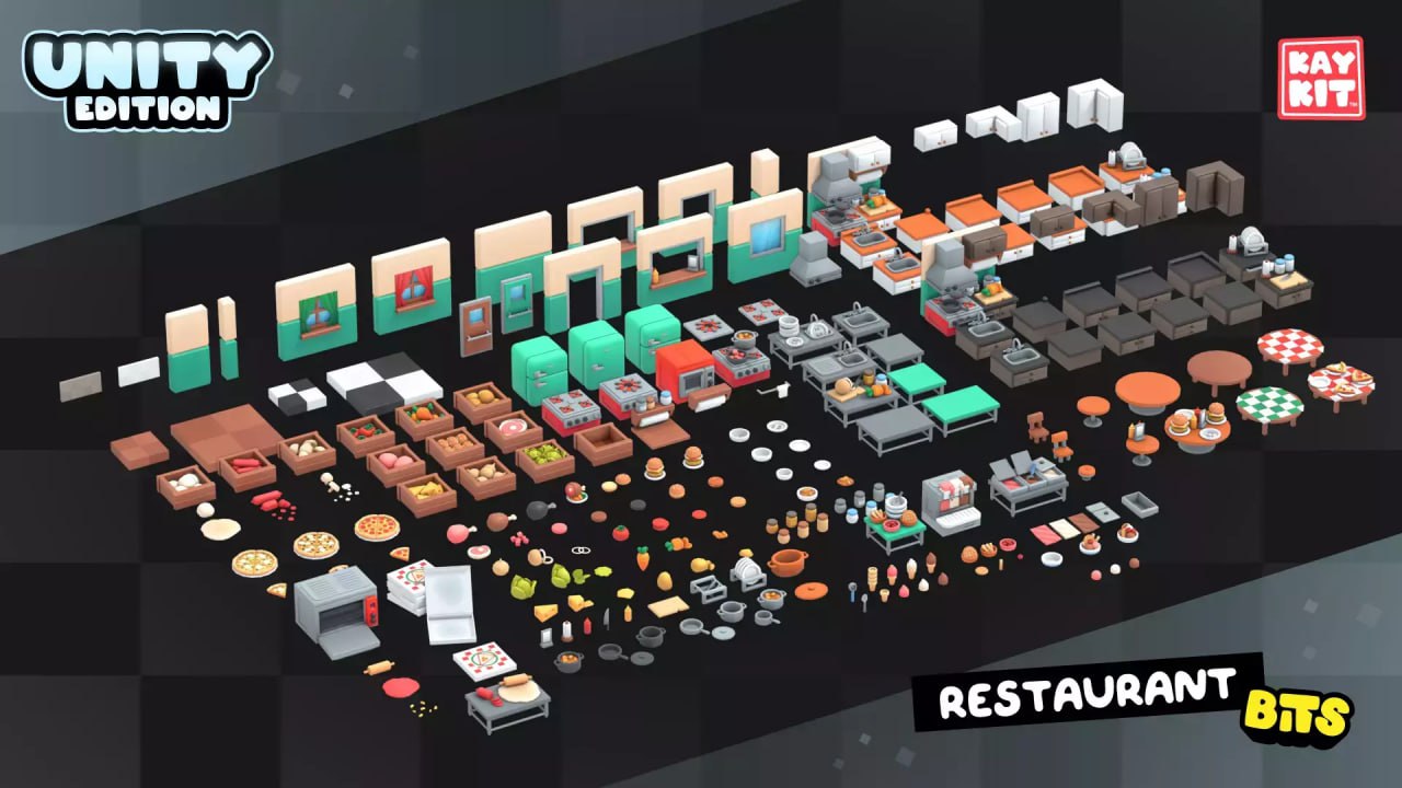 KayKit - Restaurant Bits📱 - изображение 3